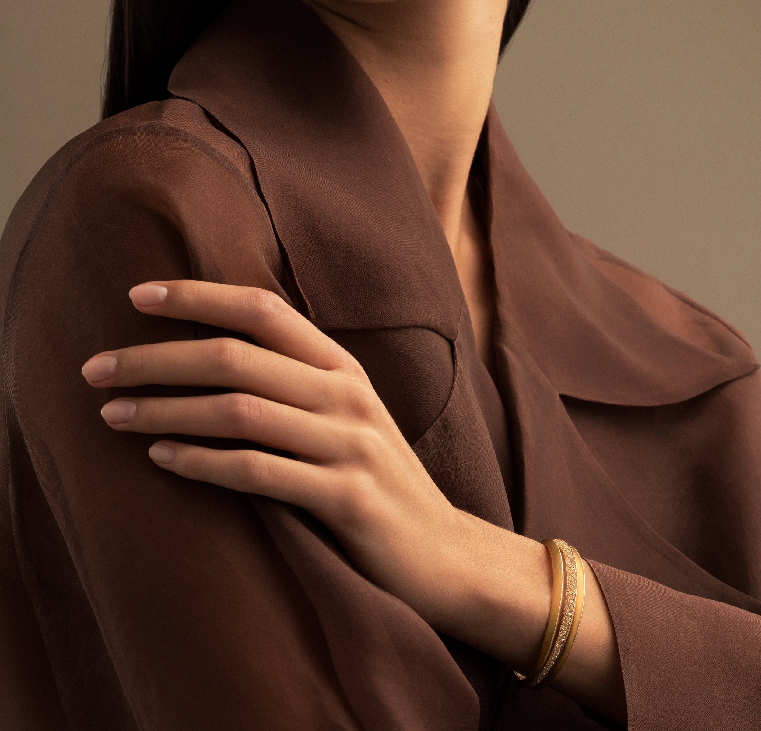 Palmetta Diamond Bracelet