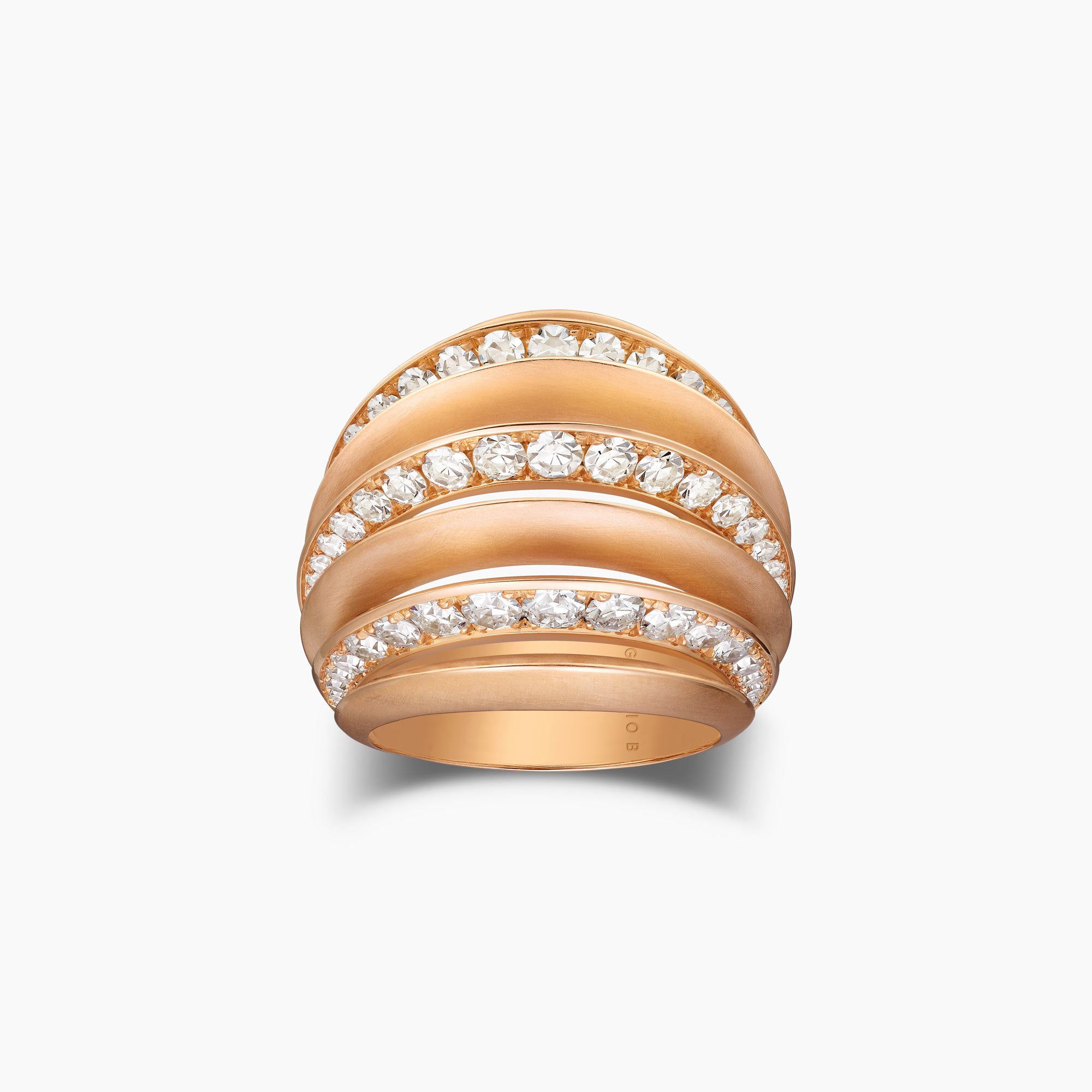 Palma Diamond Ring 3-Row