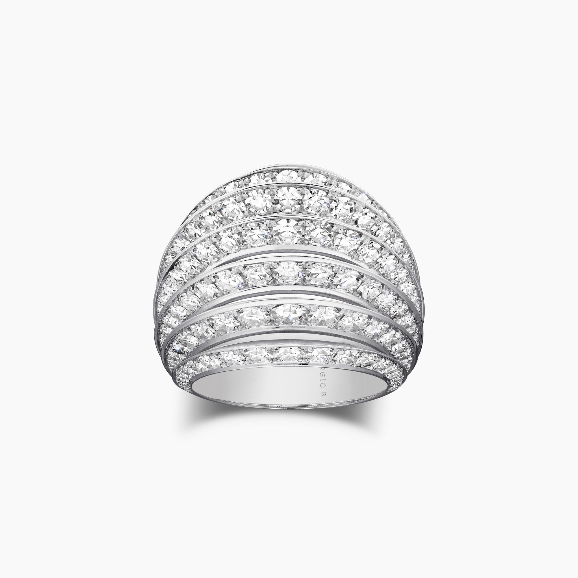 Palma Pavé Diamond Ring