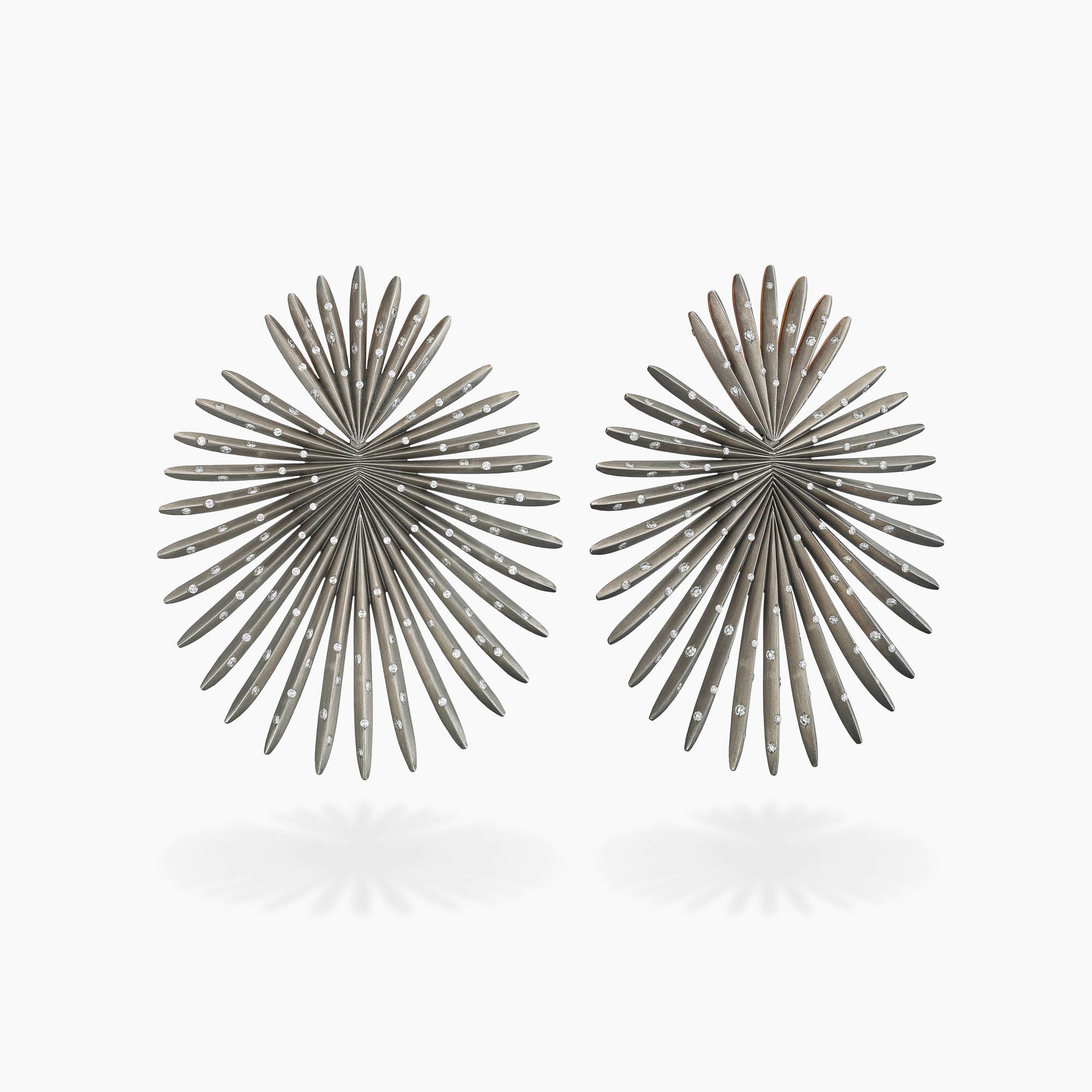 Palma Titanium Diamond Earrings