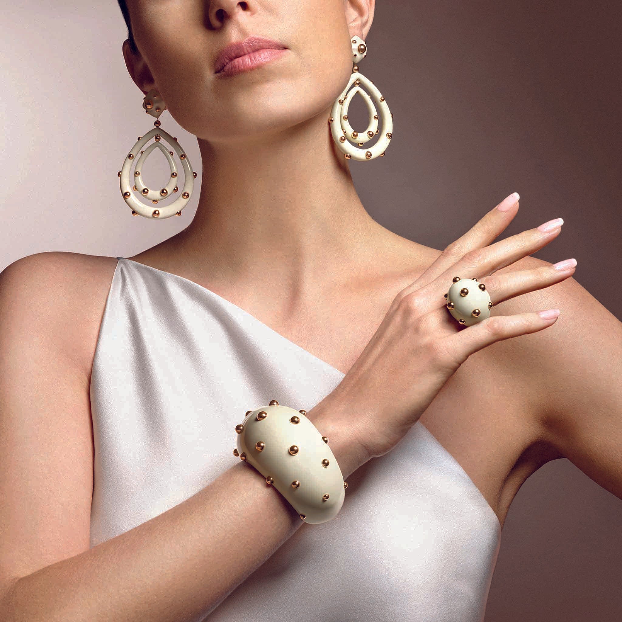Goccia Cuff Ivory
