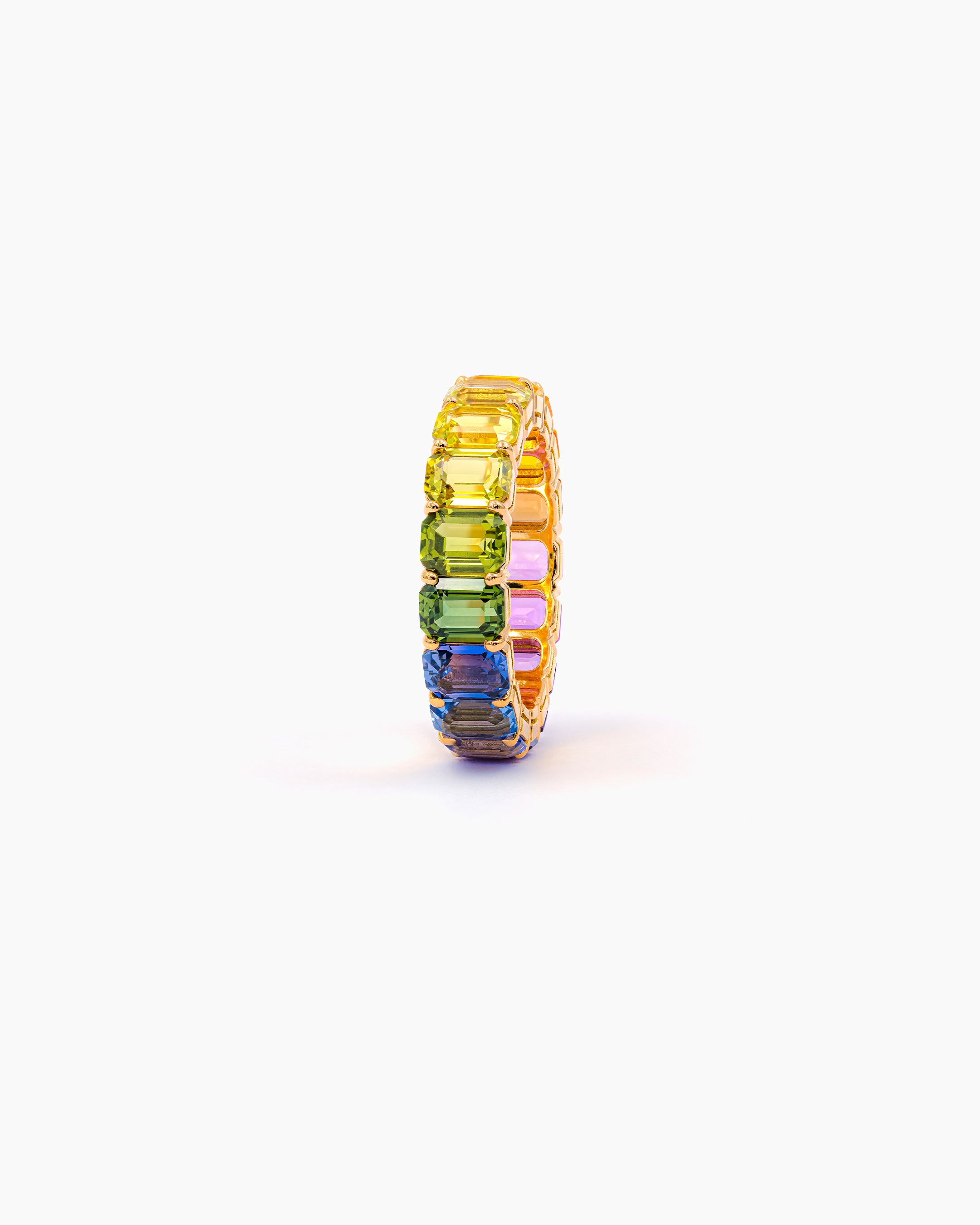 Rainbow Sapphire Ring