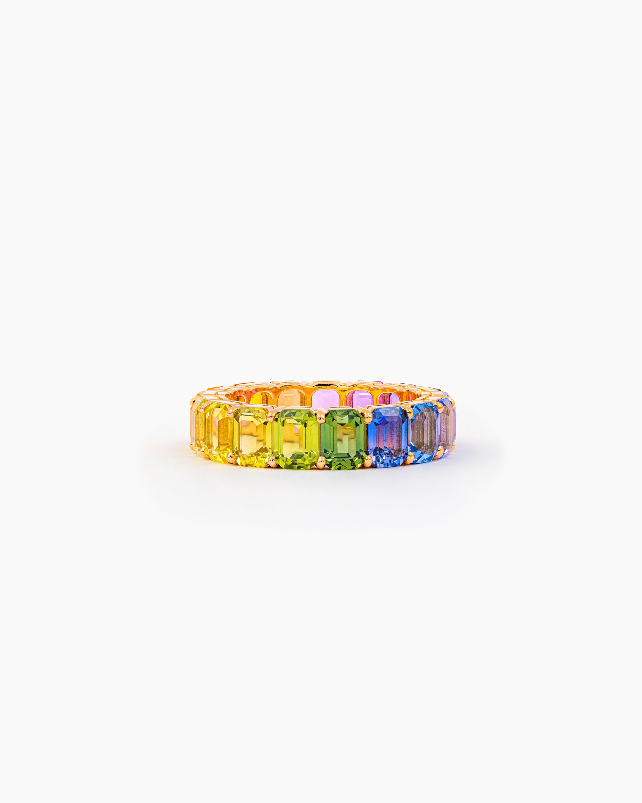 Rainbow Sapphire Ring