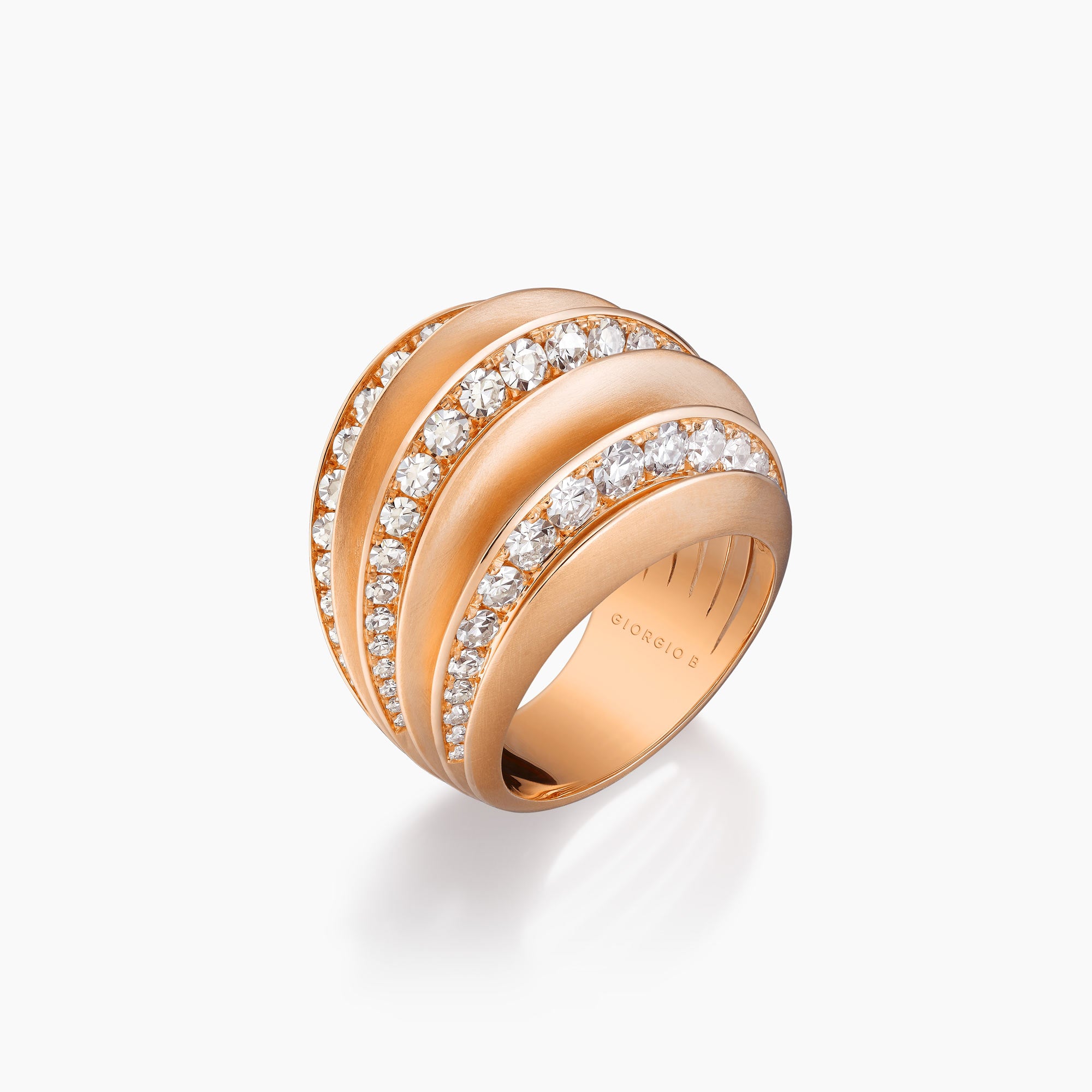 Palma 3-row Diamond Ring