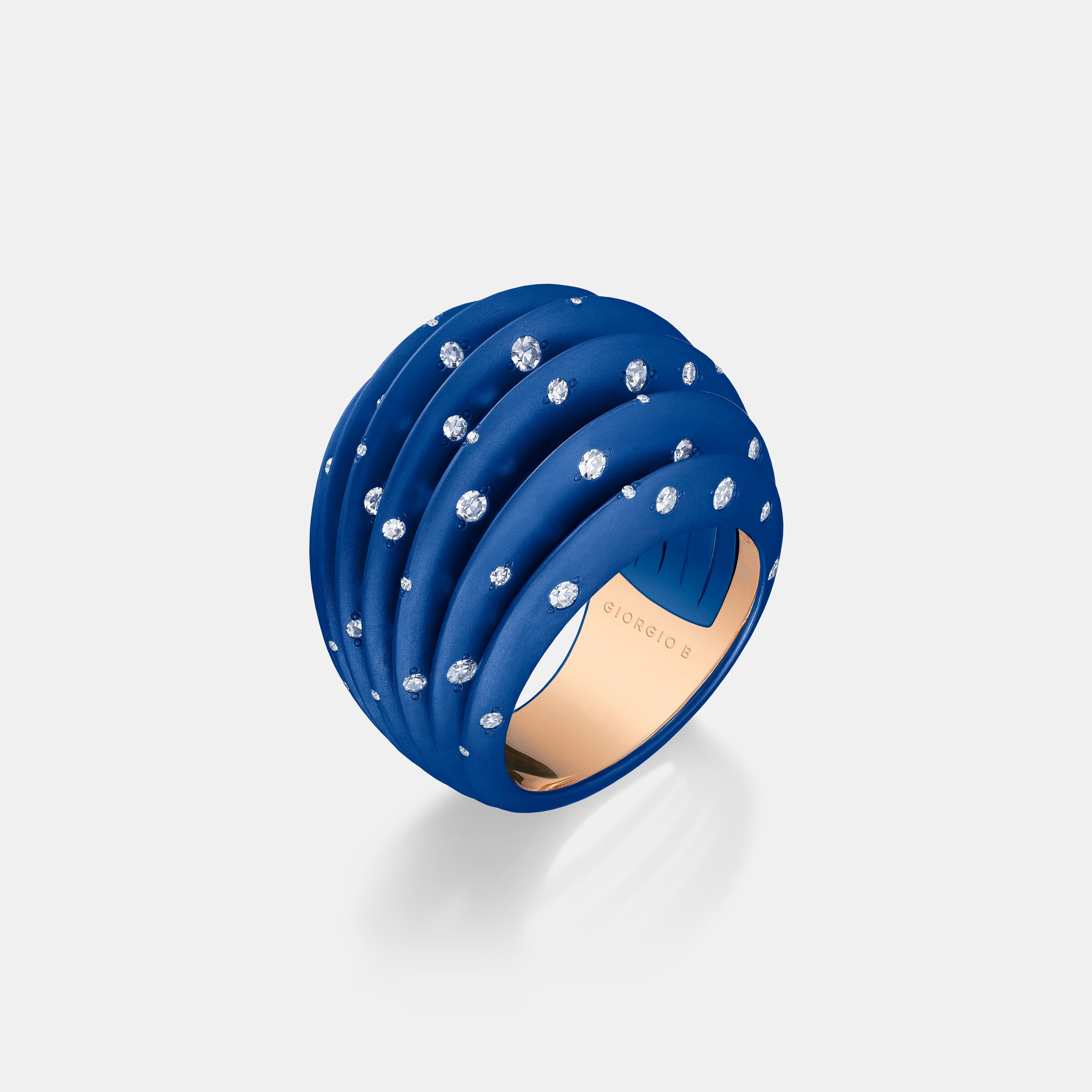 Palma Titanium Starburst Ring