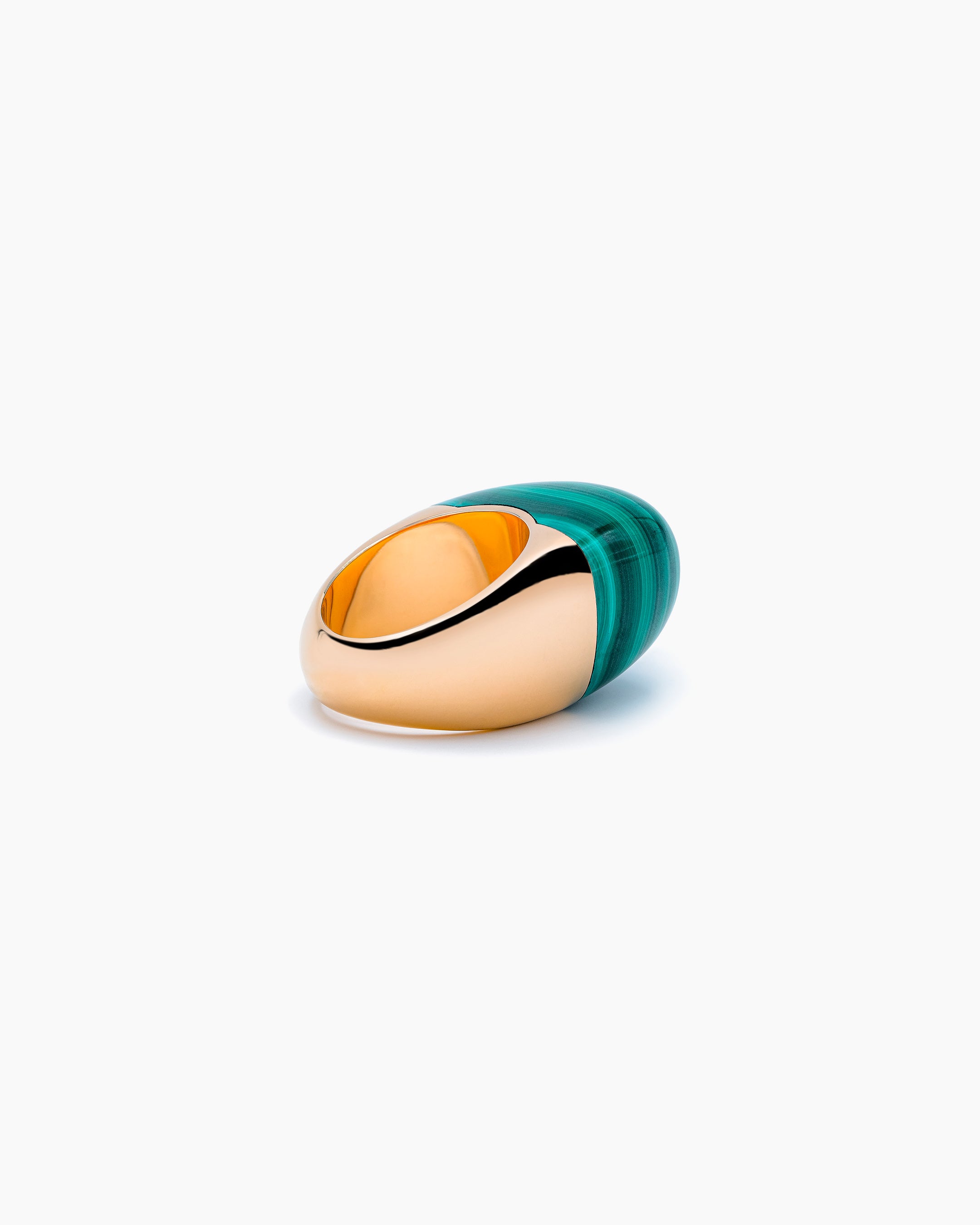 Malachite ring