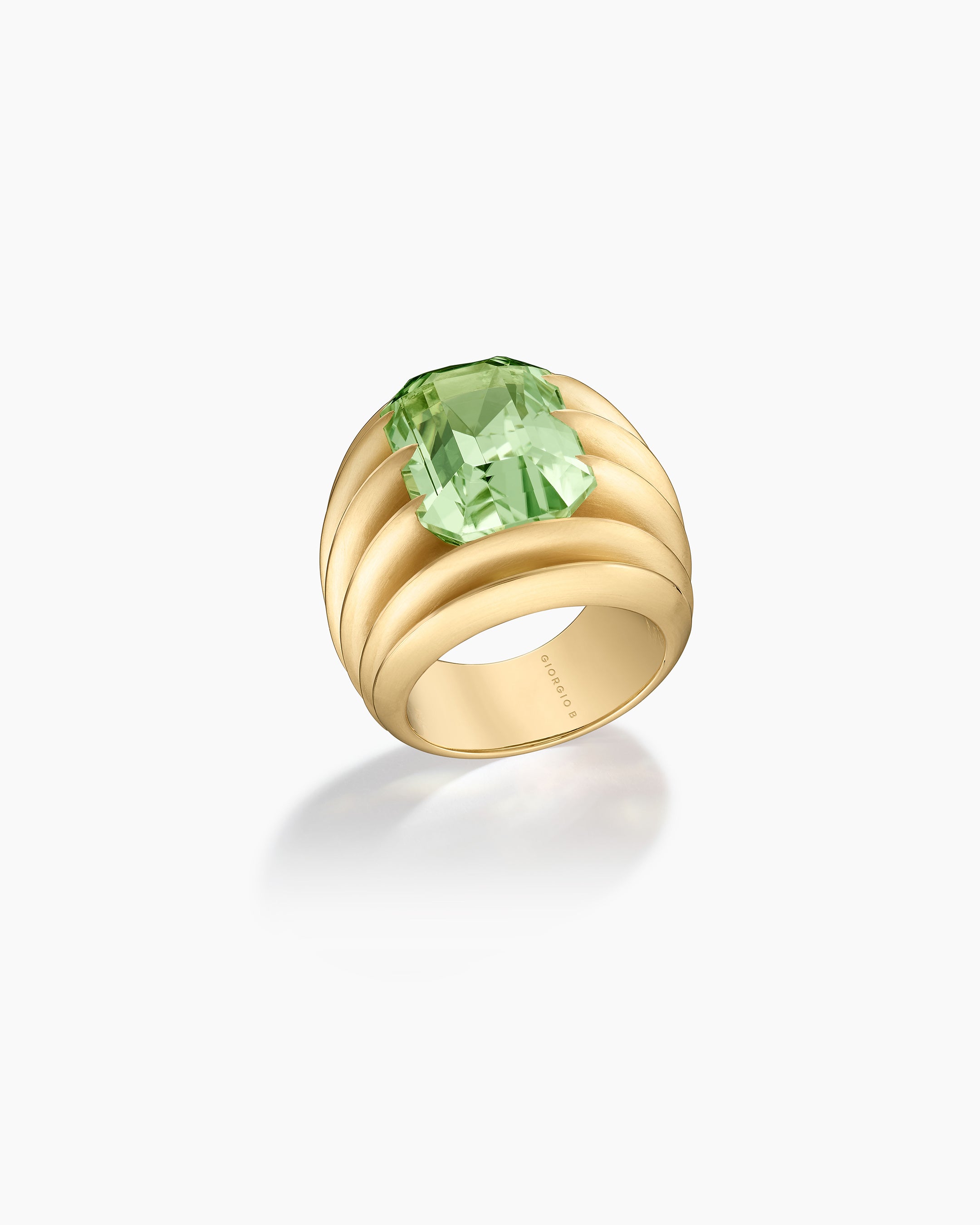 Palma mint tourmaline ring